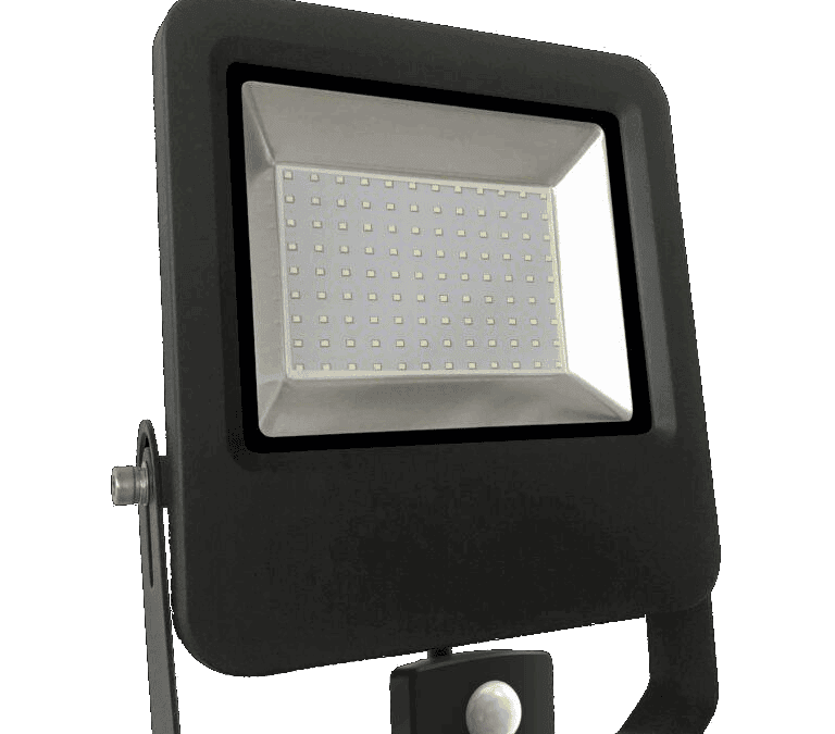 Tatton II 100W Floodlight With PIR