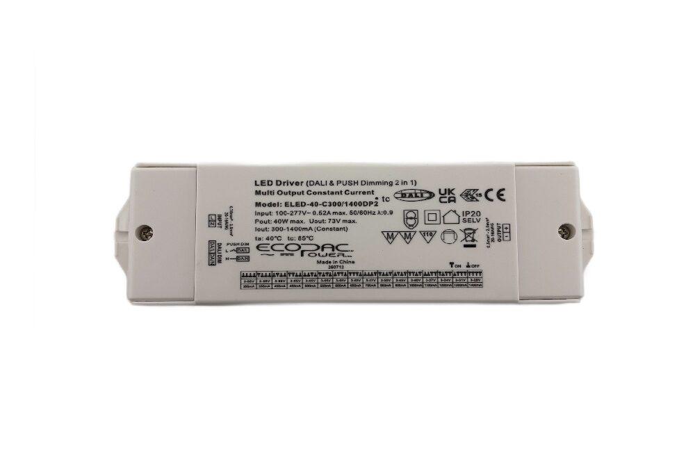 2 in 1 DALI & PUSH Dimming Driver